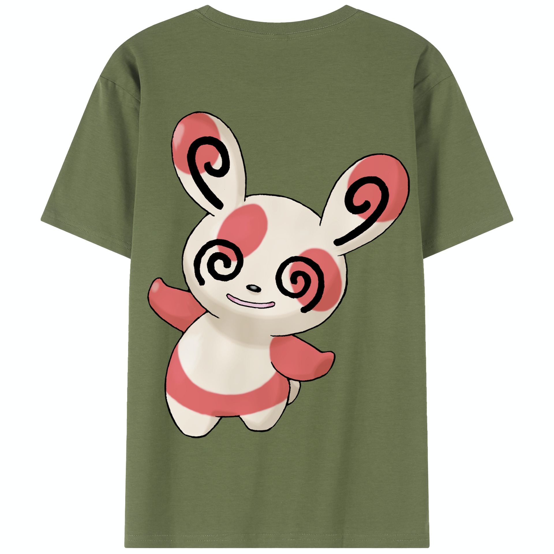 （画像用） ポケットモンスター Pokémon 綿100％半袖Tシャツ（背面プリント）